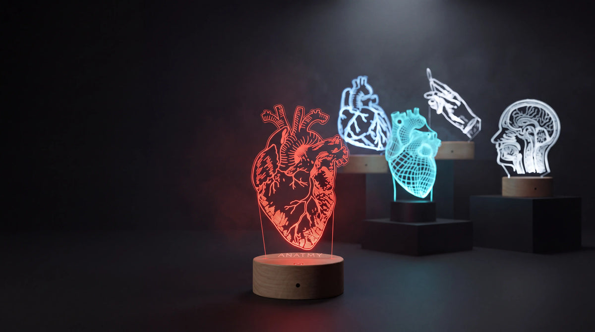 Lámparas LED 3D